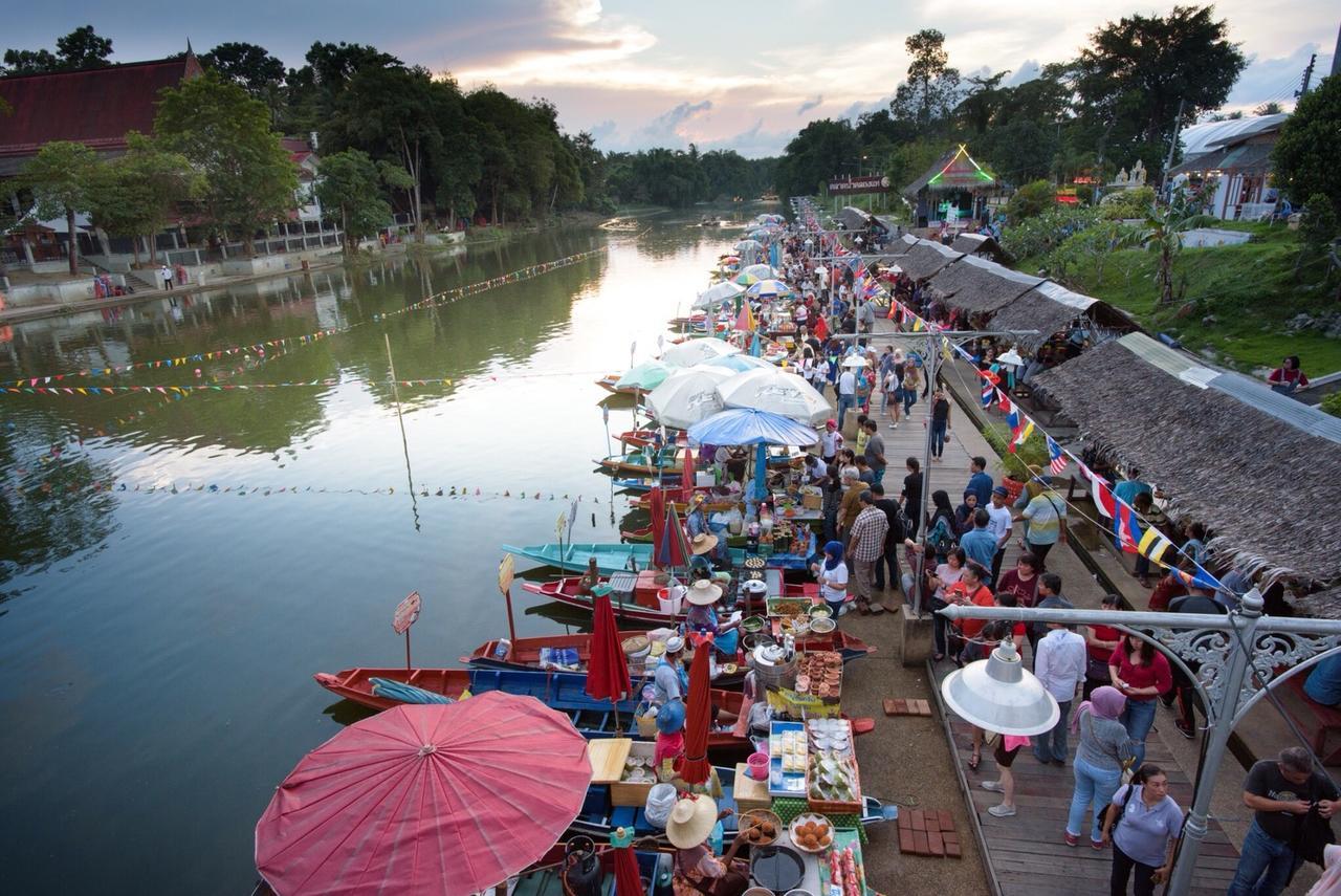 Talad Nam Klong Hae Resort Хатъяй Экстерьер фото